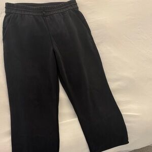 Lululemon softstreme high rise wide leg  cropped pant